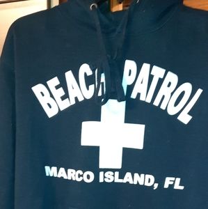 Beach Patrol Marco Island FL. Hoody Size L